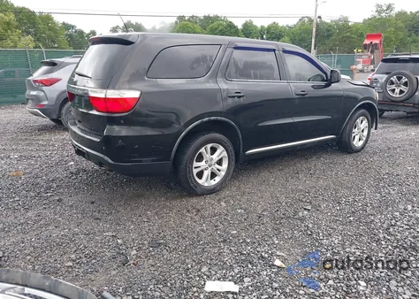 2011 Dodge Durango Express z USA, uszkodzony, nr VIN 1D4RE2GG5BC616109